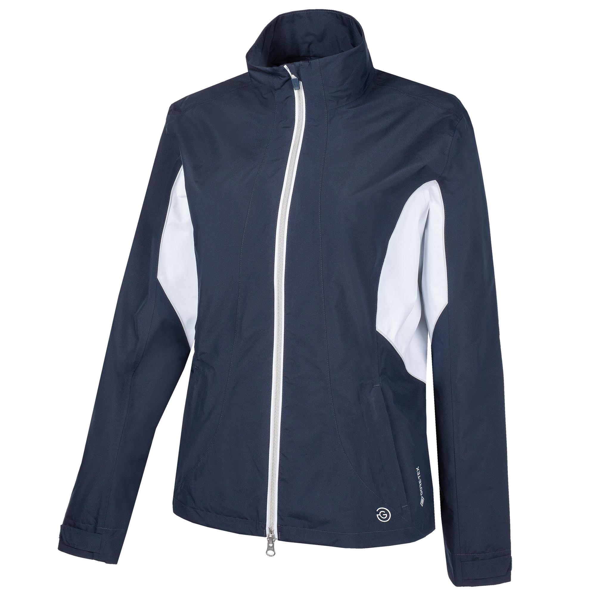 Galvin Green Aida Gore-Tex Ladies Waterproof Golf Jacket Navy/White/Cool Grey